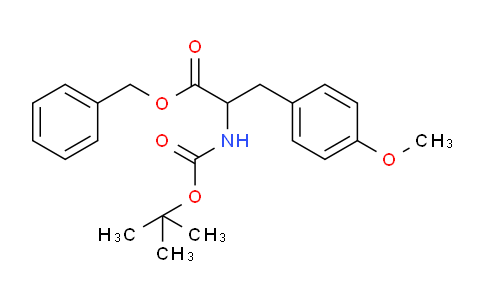 CAS No. 137992-25-7, 2-tert-Butoxycarbonylamino-3-(4-methoxy-phenyl)-propionic acid benzyl ester