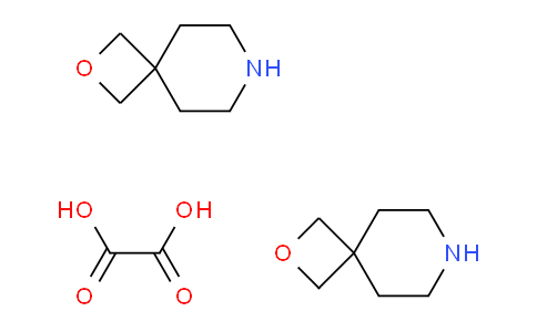 CAS No. 1379811-94-5, 2-Oxa-7-azaspiro[3.5]nonane hemioxalate