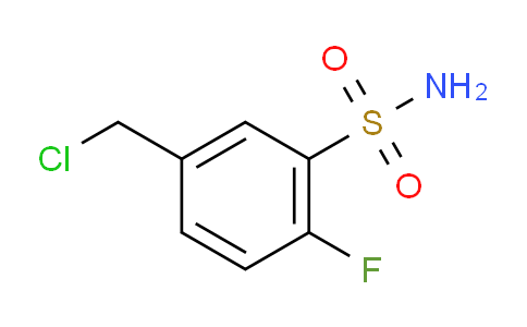 CAS No. 1379371-14-8, 5-(Chloromethyl)-2-fluorobenzenesulfonamide