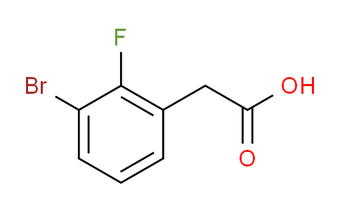 CAS No. 1375964-39-8, 3-Bromo-2-fluorophenylacetic acid