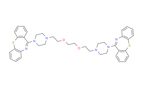 CAS No. 1371638-05-9, 1,2-bis(2-(4-(Dibenzo[b,f][1,4]thiazepin-11-yl)piperazin-1-yl)ethoxy)ethane