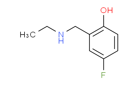 CAS No. 1363166-27-1, 2-[(Ethylamino)methyl]-4-fluorophenol