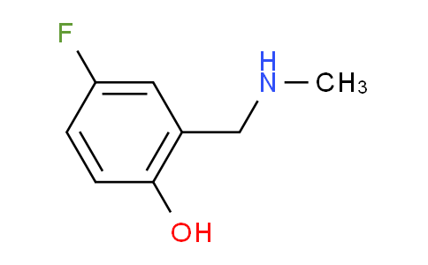 CAS No. 1363166-05-5, 4-Fluoro-2-((methylamino)methyl)phenol