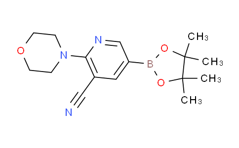MC805444 | 1356068-62-6 | 2-Morpholino-5-(4,4,5,5-tetramethyl-1,3,2-dioxaborolan-2-yl)nicotinonitrile