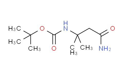 CAS No. 1355083-45-2, tert-Butyl (4-amino-2-methyl-4-oxobutan-2-yl)carbamate