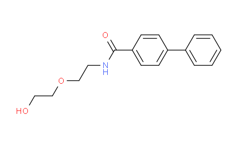 CAS No. 1354940-68-3, N-[2-(2-Hydroxyethoxy)ethyl]biphenyl-4-carboxamide