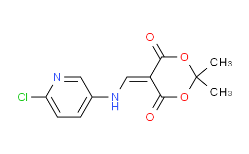 CAS No. 1354290-11-1, 5-[[(6-Chloro-3-pyridinyl)amino]methylene]-2,2-dimethyl-1,3-dioxane-4,6-dione