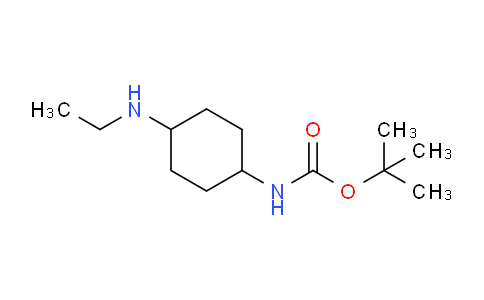 CAS No. 1353981-97-1, tert-Butyl (4-(ethylamino)cyclohexyl)carbamate