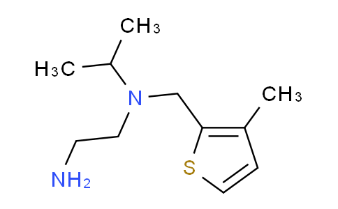 CAS No. 1353981-52-8, N1-Isopropyl-N1-((3-methylthiophen-2-yl)methyl)ethane-1,2-diamine