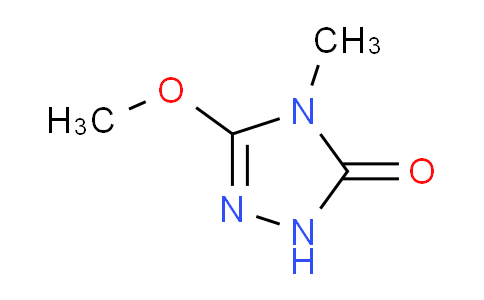 CAS No. 135302-13-5, 3-Methoxy-4-methyl-1H-1,2,4-triazol-5(4H)-one