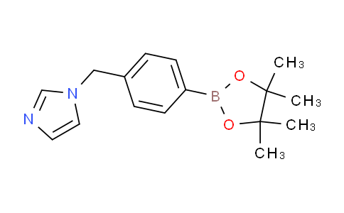 CAS No. 1351478-35-7, 1-[4-(4,4,5,5-Tetramethyl-[1,3,2]dioxaborolan-2-yl)-benzyl]-1H-imidazole