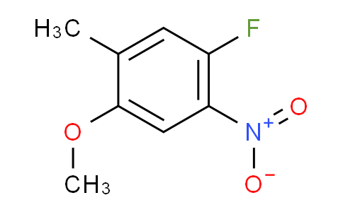 CAS No. 134882-63-6, 1-Fluoro-4-methoxy-5-methyl-2-nitrobenzene