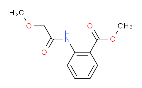 CAS No. 134017-42-8, Benzoic acid, 2-[(methoxyacetyl)amino]-, methyl ester