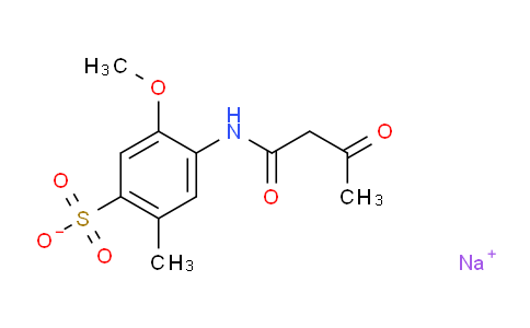 133167-77-8 | Sodium 5-methoxy-2-methyl-4-(3-oxobutanamido)benzenesulfonate
