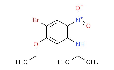 CAS No. 1330750-39-4, 4-Bromo-5-ethoxy-N-isopropyl-2-nitroaniline