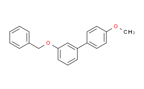 CAS No. 132470-28-1, 3-(Benzyloxy)-4'-methoxy-1,1'-biphenyl