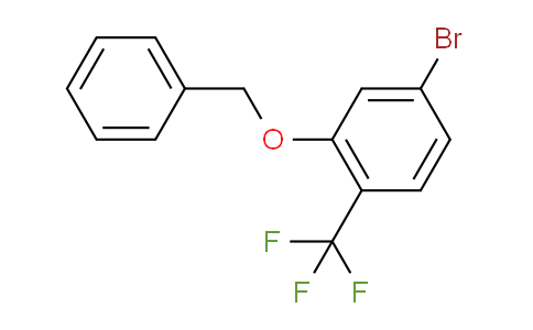 CAS No. 1314987-55-7, 2-(Benzyloxy)-4-bromo-1-(trifluoromethyl)benzene