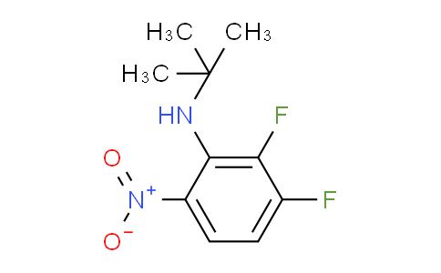 CAS No. 1314985-42-6, N-(tert-Butyl)-2,3-difluoro-6-nitroaniline