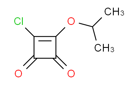 CAS No. 130837-47-7, 3-Chloro-4-isopropoxycyclobut-3-ene-1,2-dione