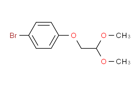 CAS No. 129969-69-3, 1-Bromo-4-(2,2-dimethoxyethoxy)benzene