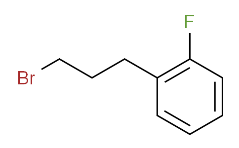 CAS No. 129254-75-7, 1-(3-Bromopropyl)-2-fluorobenzene