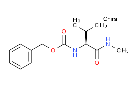 CAS No. 128647-50-7, (S)-Benzyl (3-methyl-1-(methylamino)-1-oxobutan-2-yl)carbamate