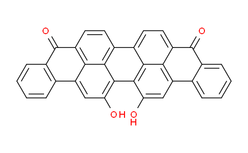 CAS No. 128-59-6, 16,17-Dihydroxyanthra[9,1,2-cde]benzo[rst]pentaphene-5,10-dione
