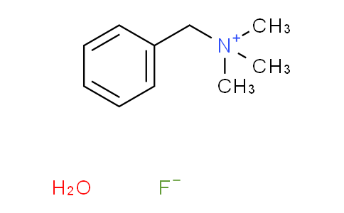 CAS No. 127582-36-9, N,N,N-Trimethyl-1-phenylmethanaminium fluoride hydrate