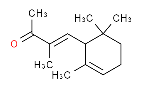 CAS No. 127-51-5, 3-Methyl-4-(2,6,6-trimethylcyclohex-2-en-1-yl)but-3-en-2-one