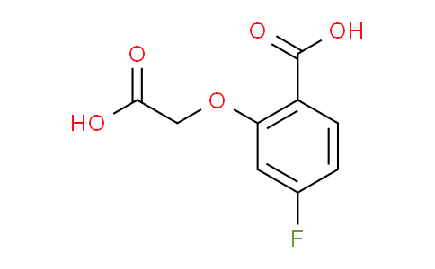 CAS No. 1272756-12-3, 2-(Carboxymethoxy)-4-fluorobenzoic acid