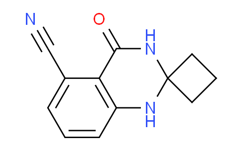 CAS No. 1272756-09-8, 4'-Oxo-3',4'-dihydro-1'H-spiro[cyclobutane-1,2'-quinazoline]-5'-carbonitrile