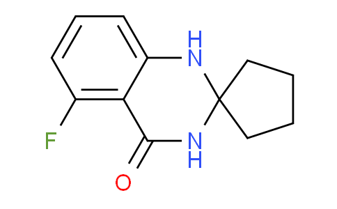 CAS No. 1272756-06-5, 5'-Fluoro-1'H-spiro[cyclopentane-1,2'-quinazolin]-4'(3'H)-one