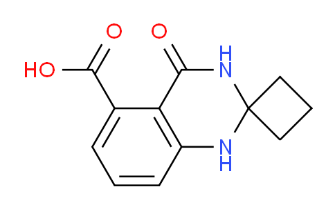 CAS No. 1272756-04-3, 4'-Oxo-3',4'-dihydro-1'H-spiro[cyclobutane-1,2'-quinazoline]-5'-carboxylic acid