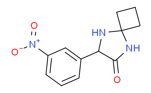 CAS No. 1272755-97-1, 7-(3-Nitrophenyl)-5,8-diazaspiro[3.4]octan-6-one