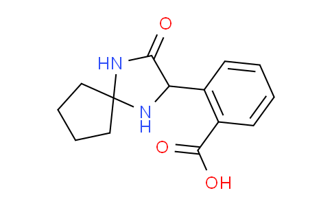 CAS No. 1272755-92-6, 2-(3-Oxo-1,4-diazaspiro[4.4]nonan-2-yl)benzoic acid