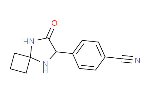 CAS No. 1272755-89-1, 4-(7-Oxo-5,8-diazaspiro[3.4]octan-6-yl)benzonitrile