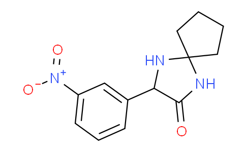 CAS No. 1272755-82-4, 3-(3-Nitrophenyl)-1,4-diazaspiro[4.4]nonan-2-one