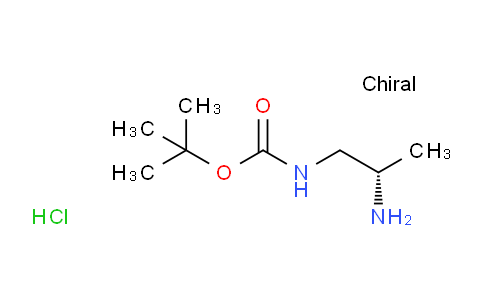 CAS No. 1269493-35-7, (S)-tert-Butyl (2-aminopropyl)carbamate hydrochloride