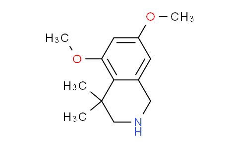 CAS No. 1267476-78-7, 5,7-Dimethoxy-4,4-dimethyl-1,2,3,4-tetrahydroisoquinoline
