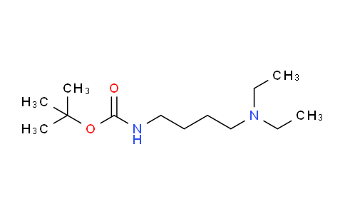 CAS No. 1262500-36-6, tert-Butyl (4-(diethylamino)butyl)carbamate