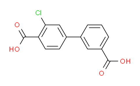 CAS No. 1261992-51-1, 3'-Chloro-[1,1'-biphenyl]-3,4'-dicarboxylic acid