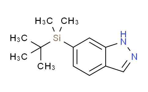 CAS No. 1261988-57-1, 6-(tert-Butyldimethylsilyl)-1H-indazole