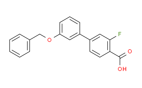 CAS No. 1261981-29-6, 3'-(Benzyloxy)-3-fluoro-[1,1'-biphenyl]-4-carboxylic acid