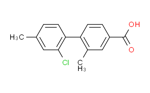 CAS No. 1261978-68-0, 2'-Chloro-2,4'-dimethyl-[1,1'-biphenyl]-4-carboxylic acid