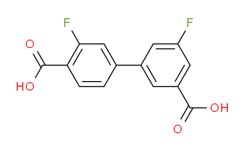 CAS No. 1261978-52-2, 3',5-Difluoro-[1,1'-biphenyl]-3,4'-dicarboxylic acid