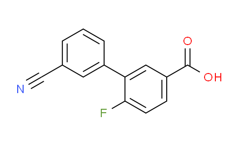 CAS No. 1261977-67-6, 3'-Cyano-6-fluoro-[1,1'-biphenyl]-3-carboxylic acid