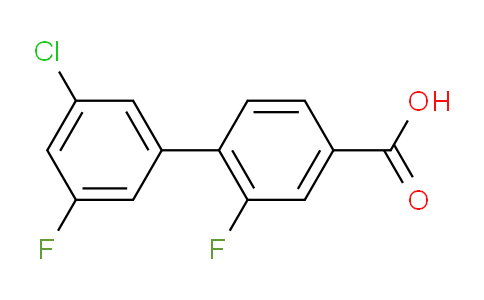 CAS No. 1261970-29-9, 3'-Chloro-2,5'-difluoro-[1,1'-biphenyl]-4-carboxylic acid