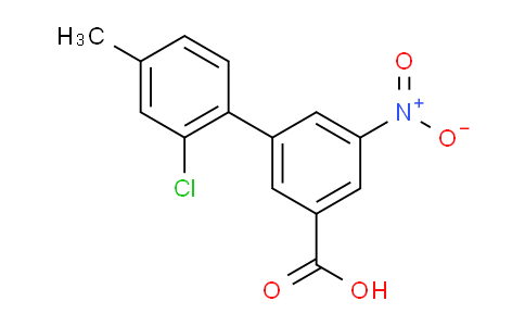 CAS No. 1261967-52-5, 2'-Chloro-4'-methyl-5-nitro-[1,1'-biphenyl]-3-carboxylic acid