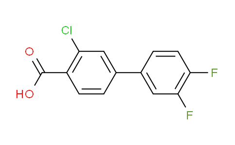 CAS No. 1261956-79-9, 3-Chloro-3',4'-difluoro-[1,1'-biphenyl]-4-carboxylic acid
