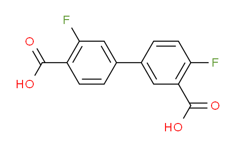 CAS No. 1261956-34-6, 3',4-Difluoro-[1,1'-biphenyl]-3,4'-dicarboxylic acid